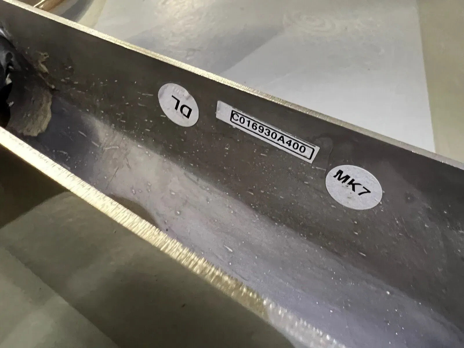 Second image of Mercedes G-Class W463 Front Bumper Protective Strip OEM